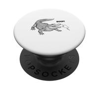 Boop el diseño de cocodrilo Enojado para Amantes de los Animales y diversión PopSockets PopGrip Adhesivo
