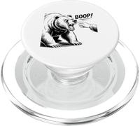 Boop el Oso Enojado diseño para Amantes de los Animales y diversión PopSockets PopGrip para MagSafe