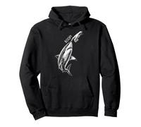 Boop Shark Divertido Océano Animales Amante De Los Tiburones Hum Sudadera con Capucha