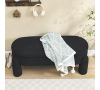 boorbin Elegante y moderno banco de almacenamiento para dormitorio, armario, entrada y sala de estar con espacio de almacenamiento, tela de chenilla de alta calidad con marco de madera maciza, banco