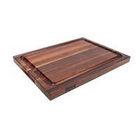 Boos Block Boos Block Tabla de Cortar de Nogal - 46 x 31 x 4 cm | Ranura Para Jugo - Tabla Cortar Cocina Profesional - Reversible - Tabla Madera Cocina Grande
