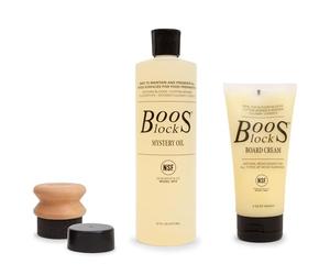 Boos Block MYSCRMAPP Chopping Board Care, Wood, Una Botella de Aceite mistero, un Tubo de Crema y un aplicador