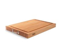 Boos Block Tabla Cortar - Asas Laterales - Ranura Para Jugo - Madera dura de arce duro de América del Norte - Reversible - Tabla Madera Cocina Grande - 61 x 46 x 6 cm