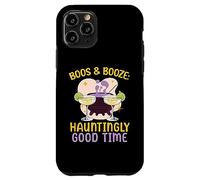Boos & Booze: La Noche de Halloween, Bartender, de Manera inquietante Carcasa para iPhone 11 Pro
