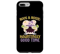 Boos & Booze: La Noche de Halloween, Bartender, de Manera inquietante Carcasa para iPhone 7 Plus/8 Plus