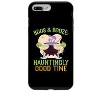 Boos & Booze: La Noche de Halloween, Bartender, de Manera inquietante Carcasa para iPhone 7 Plus/8 Plus