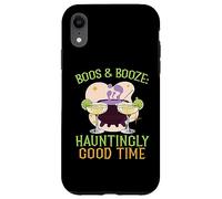 Boos & Booze: La Noche de Halloween, Bartender, de Manera inquietante Carcasa para iPhone XR