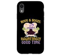 Boos & Booze: La Noche de Halloween, Bartender, de Manera inquietante Carcasa para iPhone XR