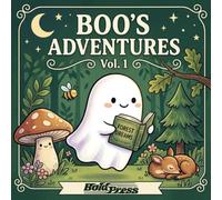 Boo's Cozy Days: A Bold and Easy Coloring Book: Cute and Simple Spooky Kawaii Pages for Adults and Teens (Anxiety Relief & Relaxation)