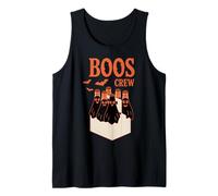 Boos Crew Halloween Ghostly Gathering Camiseta sin Mangas