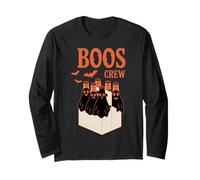 Boos Crew Halloween Ghostly Gathering Manga Larga