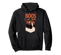Boos Crew Halloween Ghostly Gathering Sudadera con Capucha