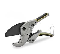 BOOSDEN Cortatubos PVC (hasta 1-5/8"), Cortatubos Profesional con Mecanismo de Trinquete, Corta Tubos para PEX, PPR, PE, Mangueras Plásticas y Tubos de Goma - Ideal para Reparaciones Domésticas