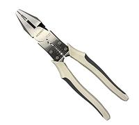 BOOSDEN Linesman - Alicates de tornillo de 8 pulgadas, regalos para hombres, papá, marido, alicates multiherramientas con pelacables