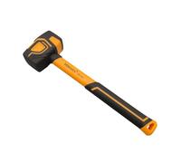 BOOSDEN Mazo de goma, martillo de goma de 10 onzas, martillo de goma con gancho, martillo de mazo con cabeza sólida y mango de agarre ergonómico, martillo de cara suave, sin daños para suelos,