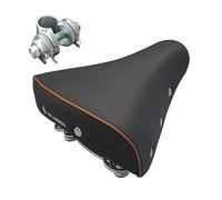 BOOSDEN Sillin Bicicleta Muy Comodo, Sillín Bicicleta, Sillín Bici,Sillin Bicicleta Antigua, Sillin Bici Ergonómico Hombre Mujer, Se Adapta A Bicicletas De Carretera Urbanas, Negro