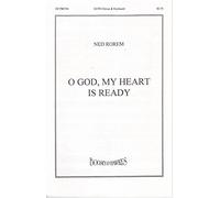 Boosey and Hawkes O God, My Heart Is Ready SATB Divisi Composed by Ned Rorem