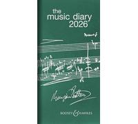 Boosey & Hawkes Music Diary 2026 - Green (BH 15158)