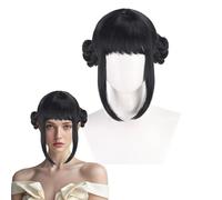 BOOSHMall Disfraz de Zoe Hunter, peluca de cosplay de Zoey, accesorio de cosplay de Halloween realista para Halloween y carnaval