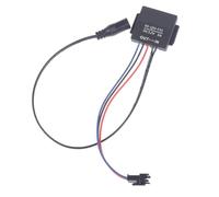 Booso 1 interruptor de espejo de baño de 5 a 12 V, sensor táctil para luz LED, espejo delantero, fácil de usar, dos colores