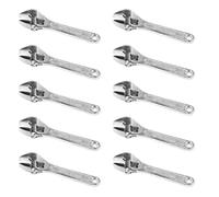 Booso 10 llaves inglesas ajustables de metal de tamaño mini de 100 mm