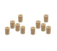 Booso 10 Uds Flauta de Madera Blanda Corcho Flauta Corcho Accesorios para Clarinete Accesorios para Instrumentos Musicales