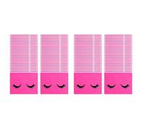 Booso 100 Piezas de Bolsas para el Cuidado Posterior de las PestañAs, Bolsas de Maquillaje de PláStico, de Maquillaje, Viaje CosméTico con Cremallera S