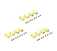 Booso 12 adaptadores hexagonales de latón de 5 mm a 12 mm para B14 B16 C14 C24 MN D90 D91 MN99S RC piezas de actualización de coche