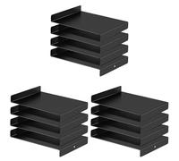 Booso 12 ganchos de banco y placa de tinta para tallado de impresión en bloques, bloque de impresión de metal (9 x 7 pulgadas)