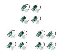 Booso 12 Uds. 20MM Generador de Niebla UltrasóNica Nebulizador Atomizador Transductor Atomizador Placa de PelíCula Accesorios Humidificador Junta de Goma