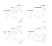 Booso 1200 Piezas de Mecha de Vela Natural de Bajo Humo con Mecha de Previa A la, Kit de Fabricación de Velas para la Fabricación de Velas y de Velas DIY