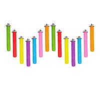 Booso 14 Piezas Jaulas de Agarre para PáJaros, Perchas para Conures, Periquitos, Agapornis, CacatúAs, Bueno para Mantener Las UñAs y los Picos en Las Mejores Condiciones