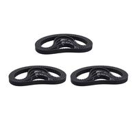 Booso 15 correas síncronas de goma M1.5X70Tx9.5mm Cj0618 SIEG C2 C3 piezas de torno