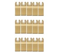 Booso 15 hojas de sierra de diamante oscilantes universales para liberación rápida de corte de cuchillas multiherramienta de ajuste rápido