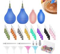 Booso 150 herramientas de cerámica, aplicador de precisión de cerámica, juego de herramientas de arcilla, para decoración de cerámica, cerámica