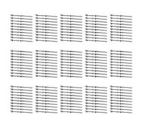 Booso 150 tensores de cable de barandilla de acero inoxidable para pasamanos de 1/8 pulgadas (paquete de 50)