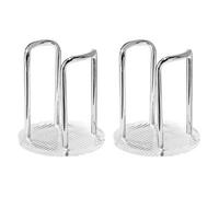 Booso 2 dispensadores de vasos de papel, organizador de vasos, dispensador de vasos de almacenamiento, dispensador de enjuague bucal, 11,5 x 13 cm B