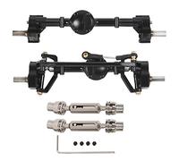 Booso 2 ejes de portal delantero y trasero con eje de transmisión de metal para C14 C24 C24-1 C34 C44 B14 B24 1/16 piezas de actualización de coche RC