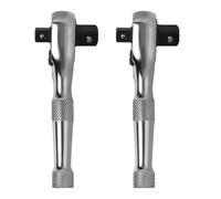 Booso 2 llaves dinamométricas de trinquete de 72 dientes, mini 3/8 pulgadas 1/2 pulgadas, llave dinamométrica de doble extremo, herramienta para destornillador