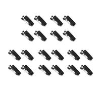 Booso 20 cierres de compresión de aleación de zinc con palanca de descarga ajustable rango de agarre de 0.04 a 0.94 pulgadas