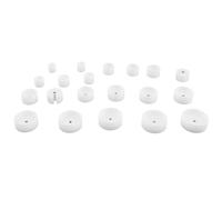 Booso 20 Piezas de Troqueles para Máquina Tapadora de Relojes, Prensador de Tapa Trasera de Reloj, Accesorio para Máquina Prensadora, Kit de Herramientas de Reparación de Relojes