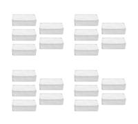 Booso 20 Piezas Pedal de Efectos de Guitarra Caja de Pedal de Aluminio para DIY Kit de Pedal de Guitarra 1590B