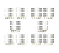 Booso 200 Piezas de Clavos de Clavija de Afinación de Arpa de Lira con 200 Piezas de Remaches para Lira Arpa PequeñA Arpa Musical Instrumento de Cuerda