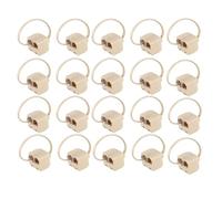 Booso 20X RJ11 6P4C Enchufe de 2 Vias para Adaptador de Divisor de de Conector de Telefono