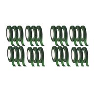 Booso 24 Piezas Cinta Floral Tallo Envuelva Cinta Verde para Ramo de Flores y Manualidades