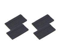 Booso 2X Almohadilla de Goma Antideslizante para, Protectores de Pedal de Tambor de Jazz, Almohadilla de Pedal de, Pieza de Instrumento de PercusióN