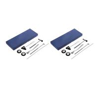 Booso 2X Juego de PercusióN NeurolóGica - Juego de Martillo de Reflejos, Incluye Molinete, Martillo de Babinski, Martillo de Buck, Kit de DiagnóStico