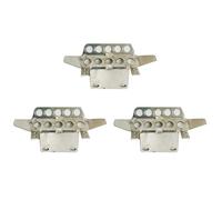 Booso 3 piezas de repuesto para coche MN Modelo 1:12 D90 D91 D99S RC Car Repuestos Actualización de armadura frontal de metal