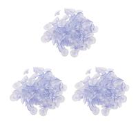 Booso 300 ventosas transparentes de 40 mm con cabeza de hongo