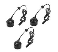 Booso 3X 12 LED AC 100-240V Incubadora Industrial Humidificador Nebulizador MáQuina de Humo Fuentes de Agua Estanque Fabricante de Niebla UltrasóNica Enchufe de la UE